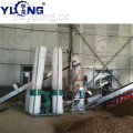 Máquina de fabricación de pellets de combustible renovable de tallo de paja
